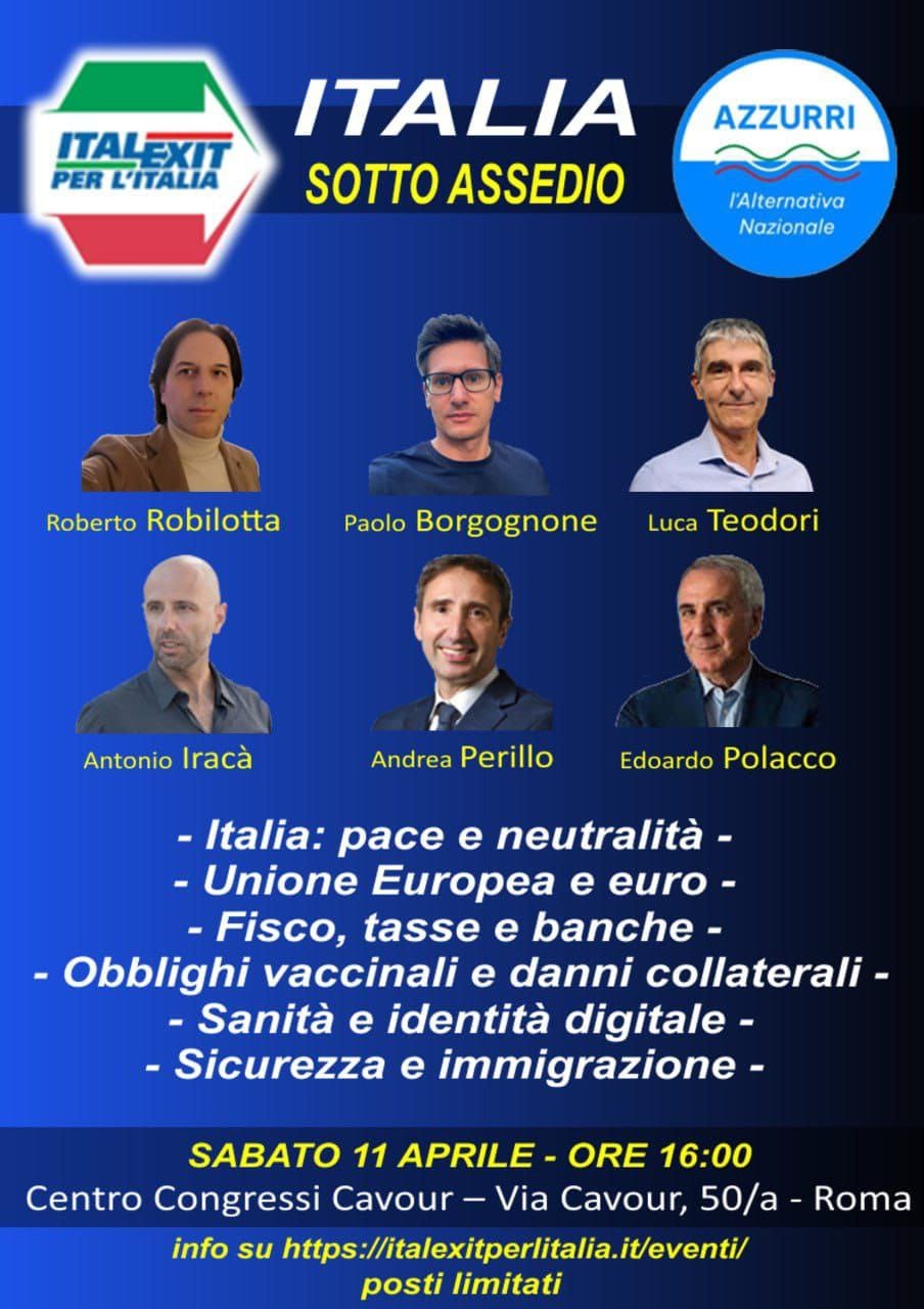 Italia sotto attacco: incontro a Roma