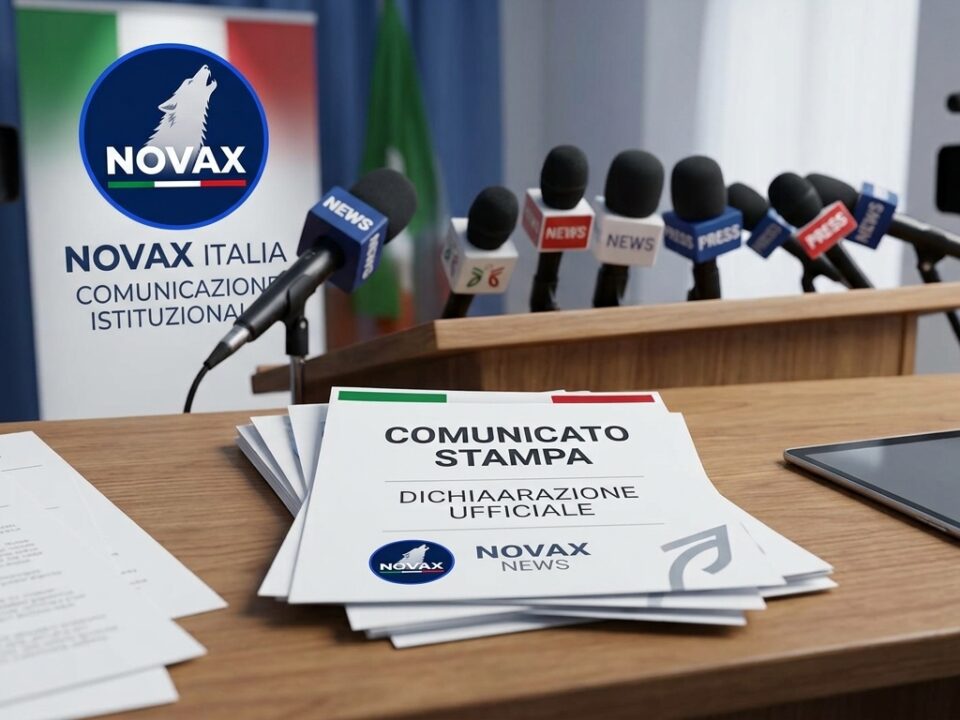 Comunicato stampa NOVAX Italia