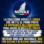 Nessun obbligo vaccinale